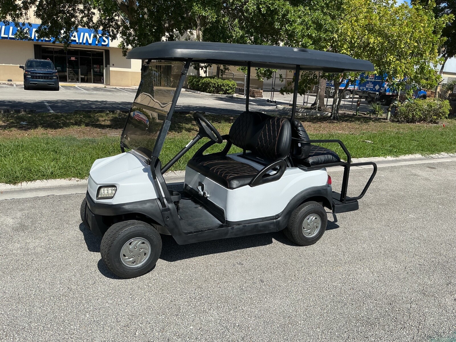 2019 GAS Club car TEMPO Precedent 4 Passenger seat Golf Cart flip seat lights