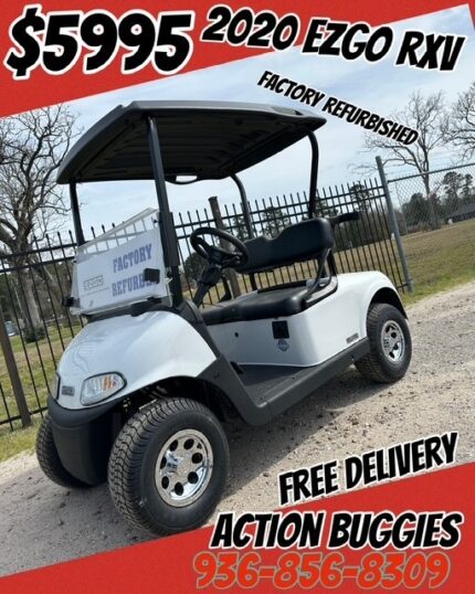 2020 EZGO RXV 48V Lithium Factory Refurbed Nationwide Warranty GOLF Ready !